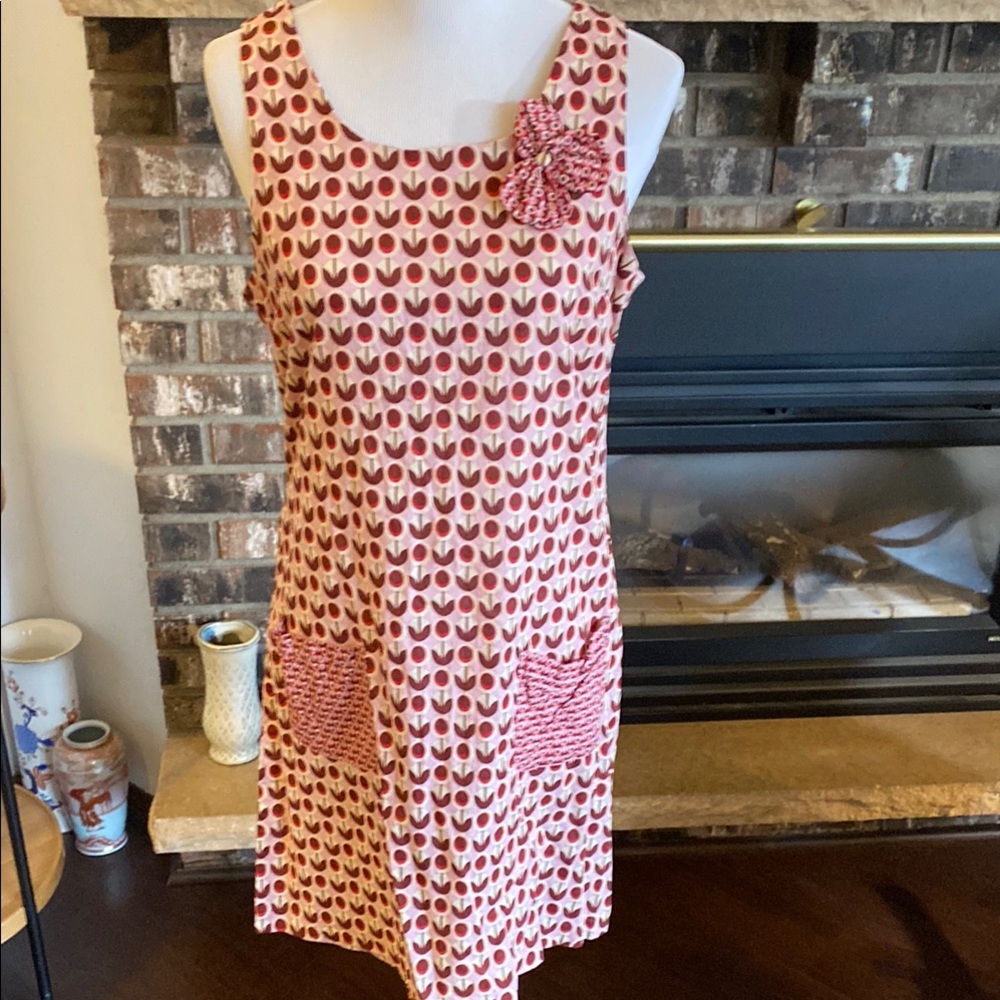 LUCCA 100% cotton summer sundress. Cutest dress I’ve ever owned!!! Size US L.